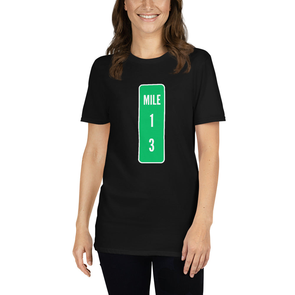 Outer Bank Mile Post 13 Short-Sleeve Unisex T-Shirt