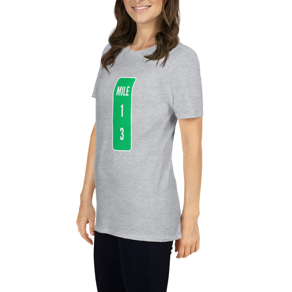 Outer Bank Mile Post 13 Short-Sleeve Unisex T-Shirt