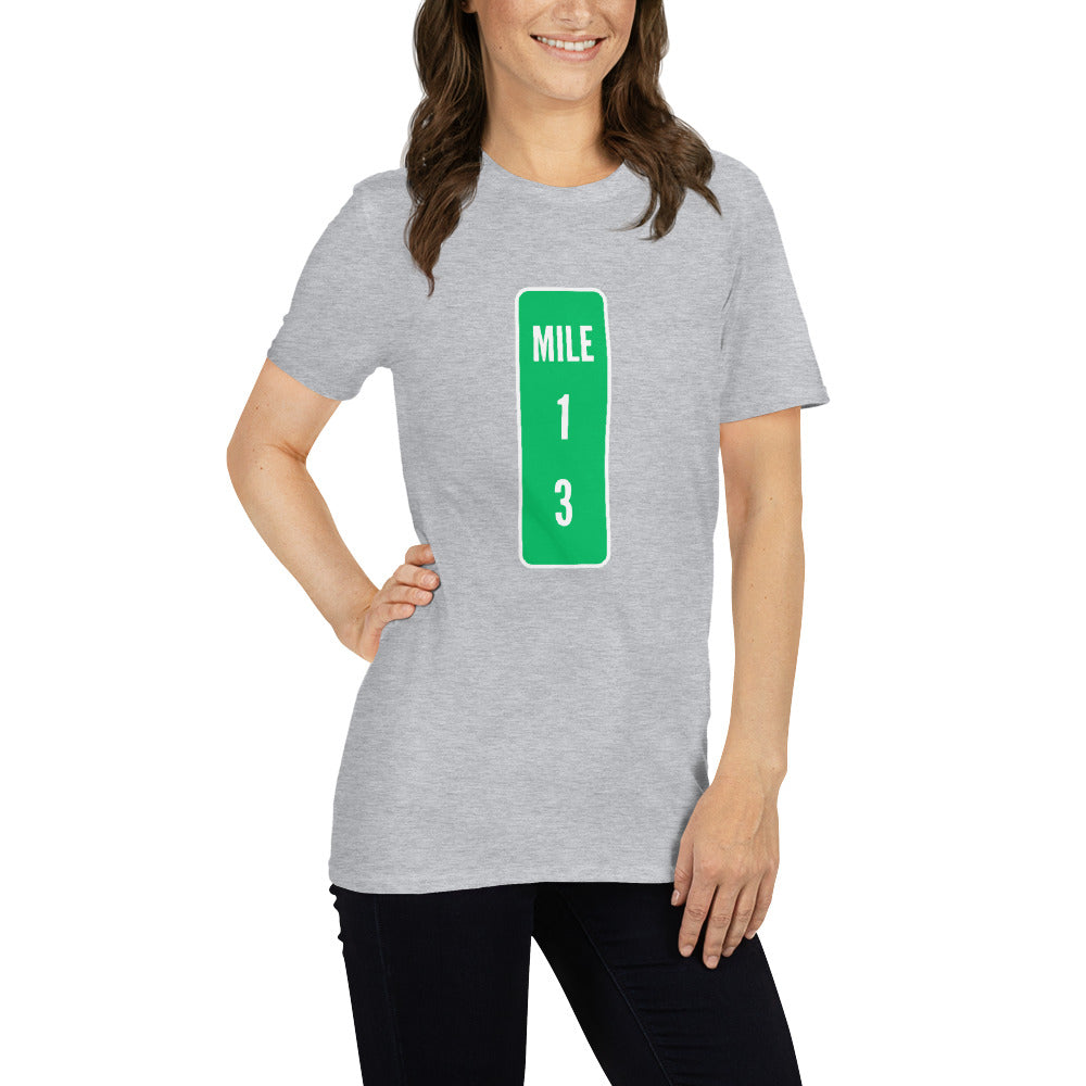 Outer Bank Mile Post 13 Short-Sleeve Unisex T-Shirt