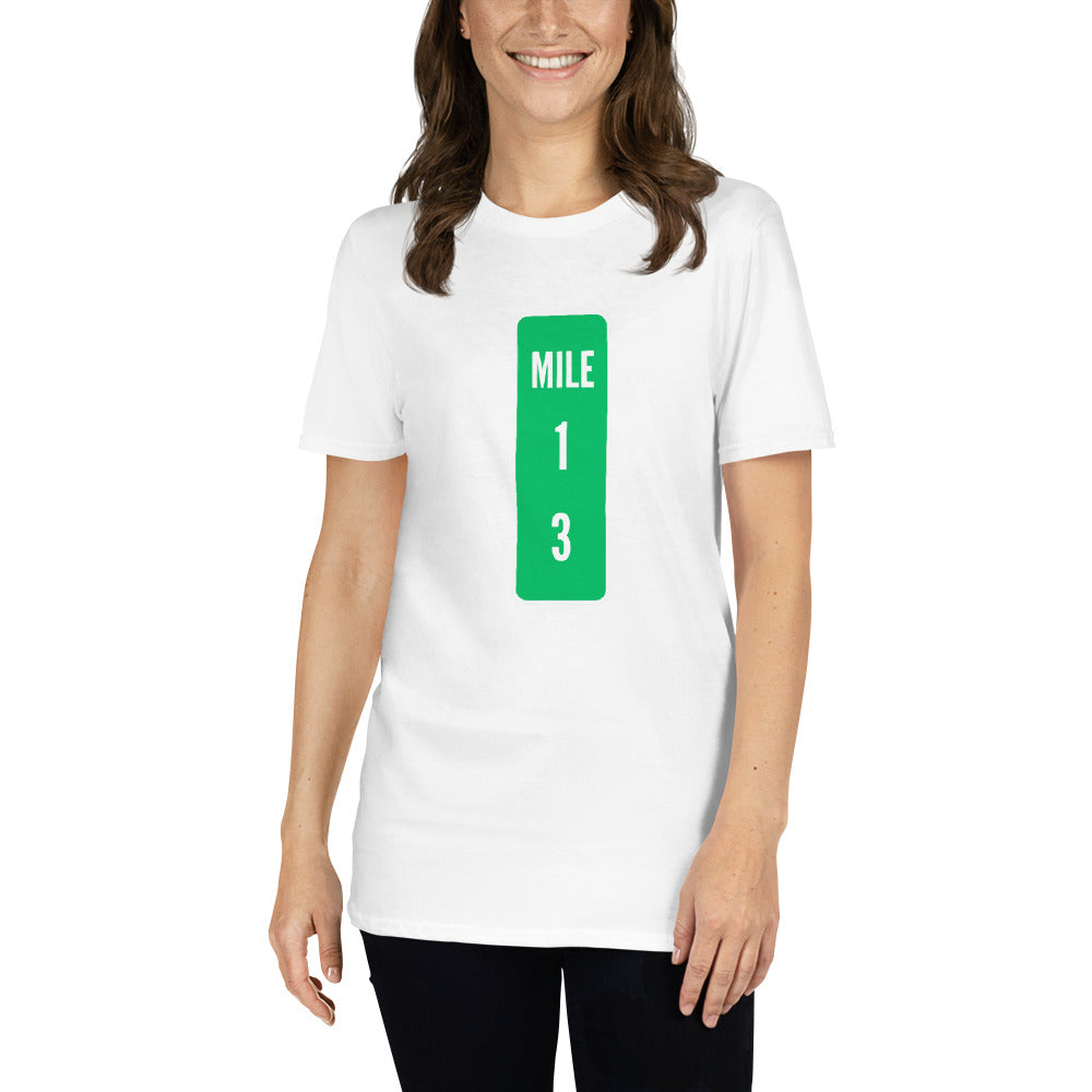 Outer Bank Mile Post 13 Short-Sleeve Unisex T-Shirt