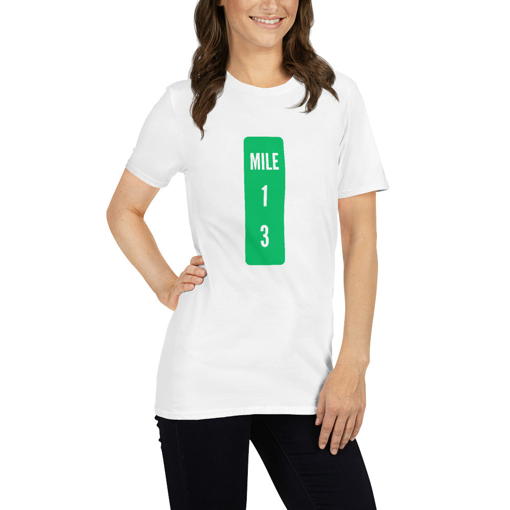 Outer Bank Mile Post 13 Short-Sleeve Unisex T-Shirt