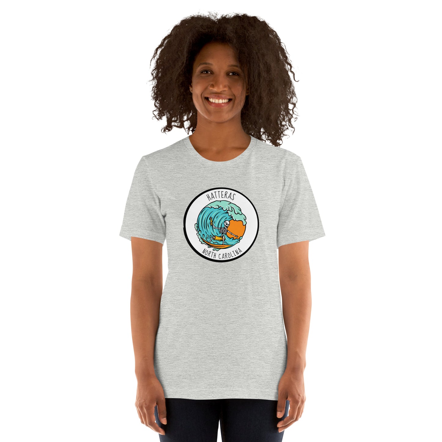 Surf Hatteras, North Carolina Outer Banks OBX t-shirt