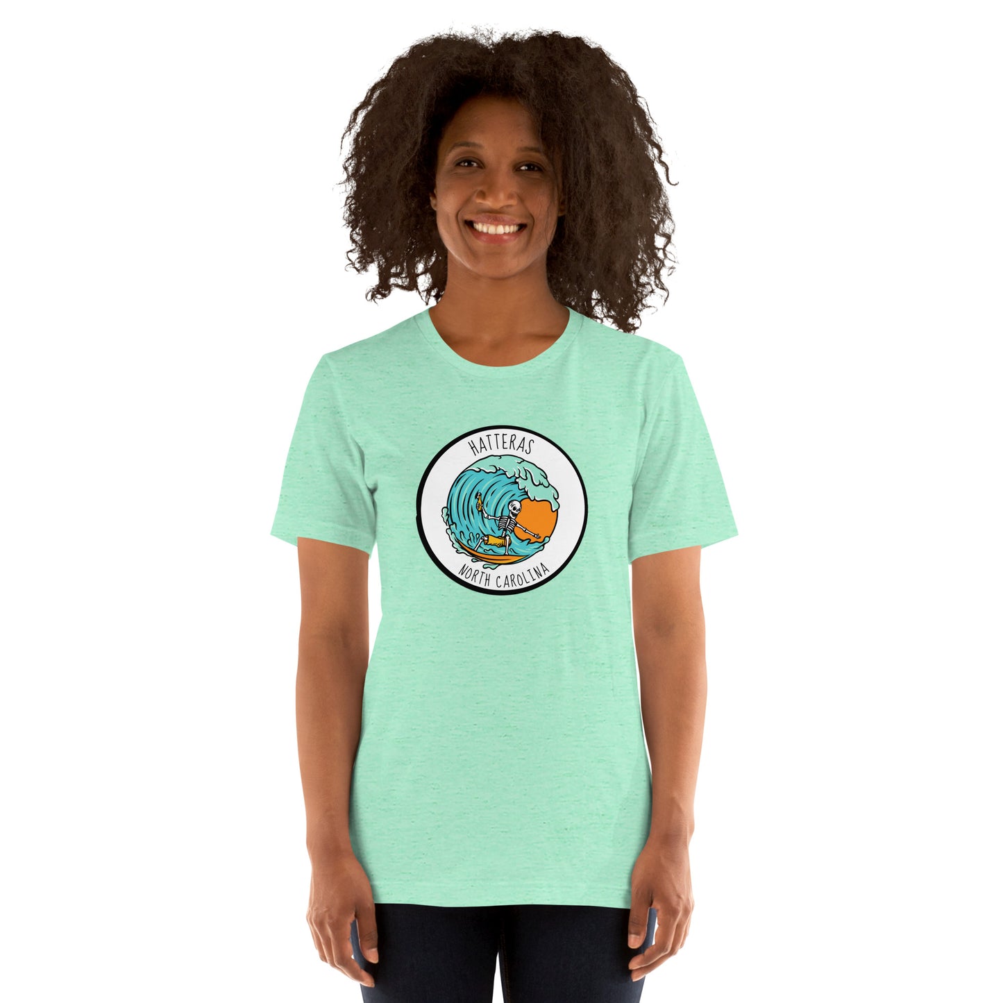 Surf Hatteras, North Carolina Outer Banks OBX t-shirt