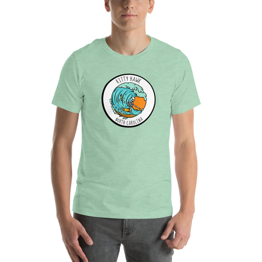 Surf Kitty Hawk, North Carolina OBX Outer Banks t-shirt