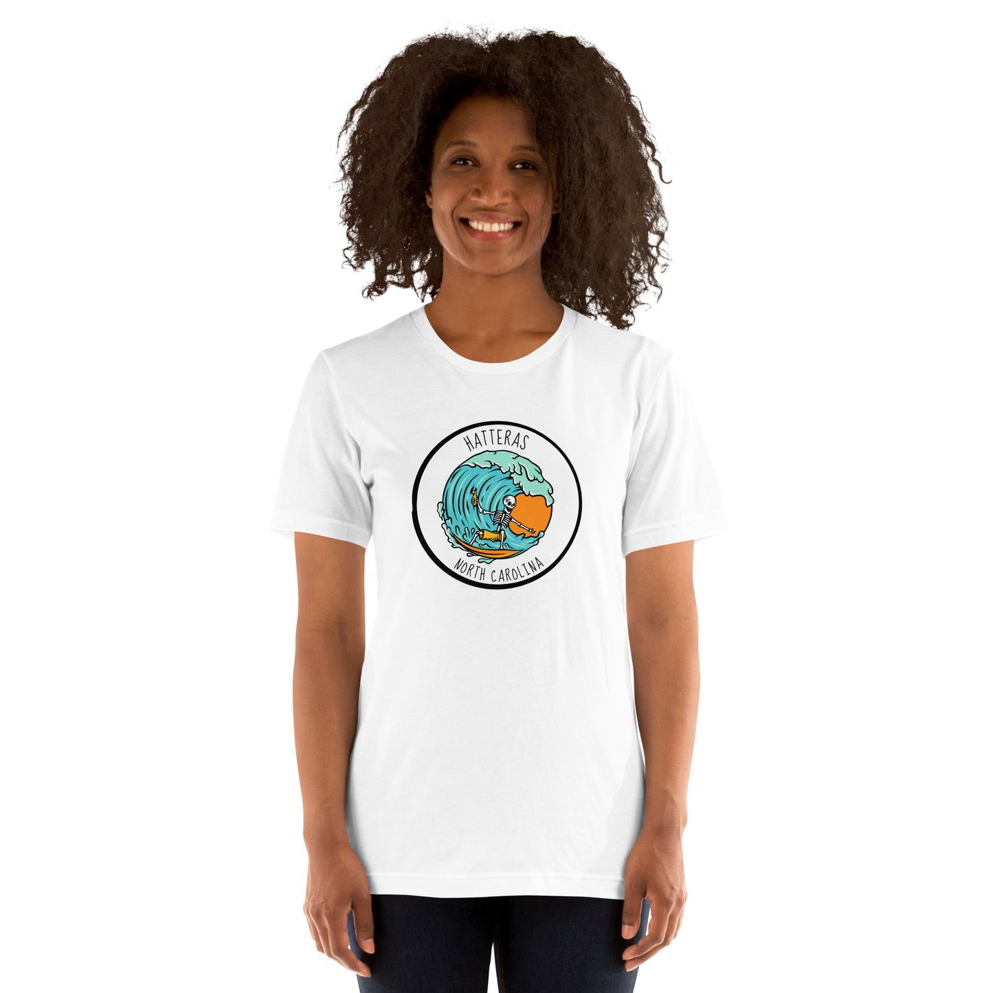 Surf Hatteras, North Carolina Outer Banks OBX t-shirt